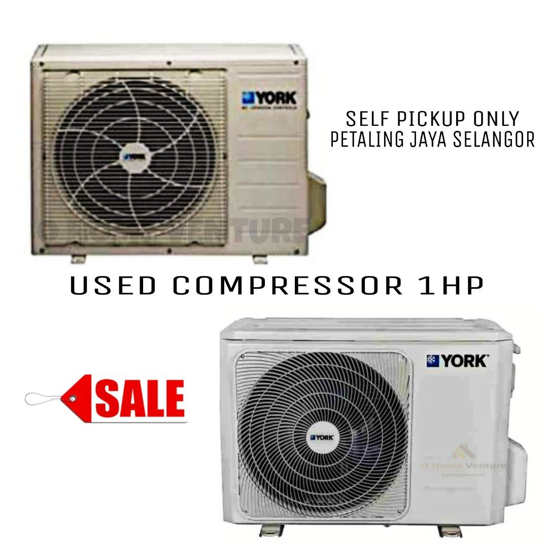 Aircond 1.0 hp untuk dijual Outdoor sahaja, Services, Home Services
