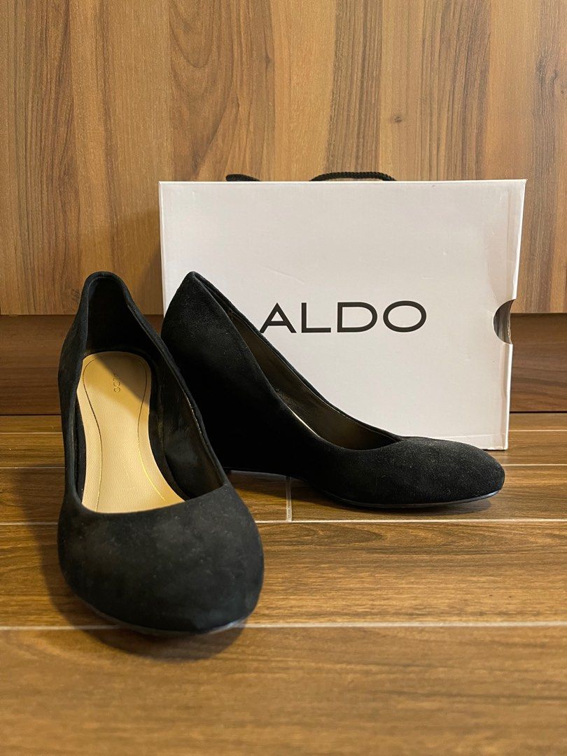 Aldo wedges hotsell black