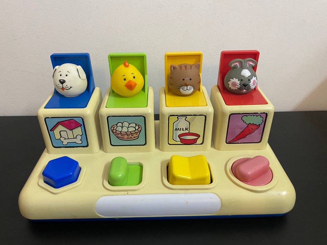 Pop up sale pets baby toy