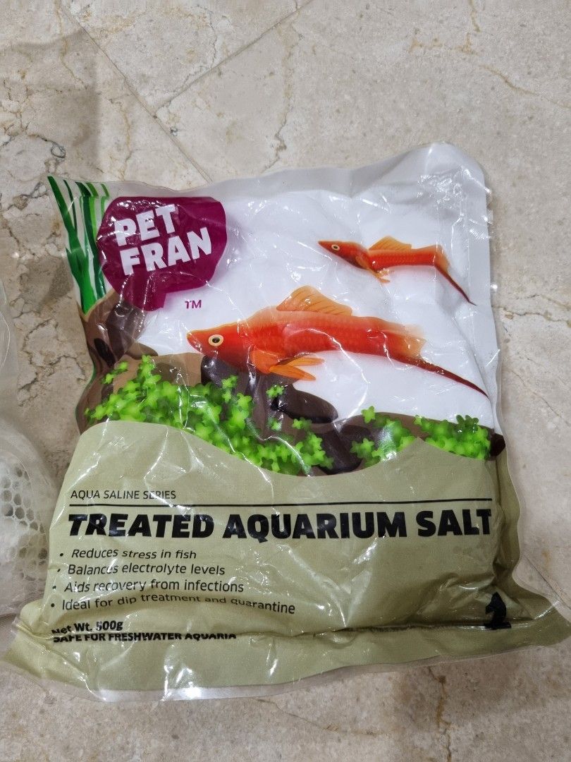 Aquarium Salt, Pet Supplies, Homes & Other Pet Accessories on Carousell