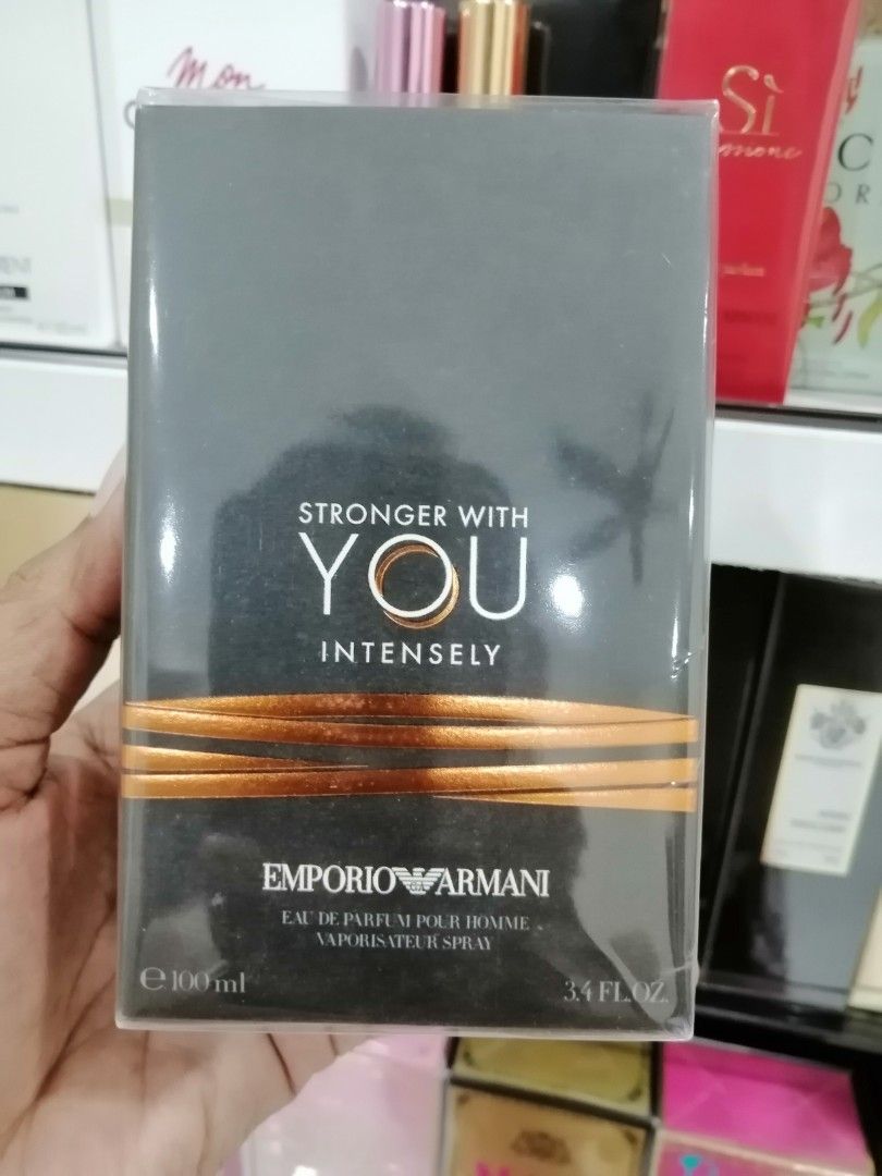 ARMANI STRONGER WITH YOU INTENSELY 100ML EDP, Beauty & Personal Care ...