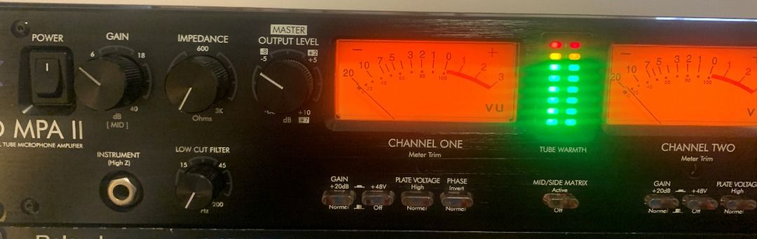 ART PRO MPA II - Two Channel Mic Preamp - Tubes, Audio, Other Audio