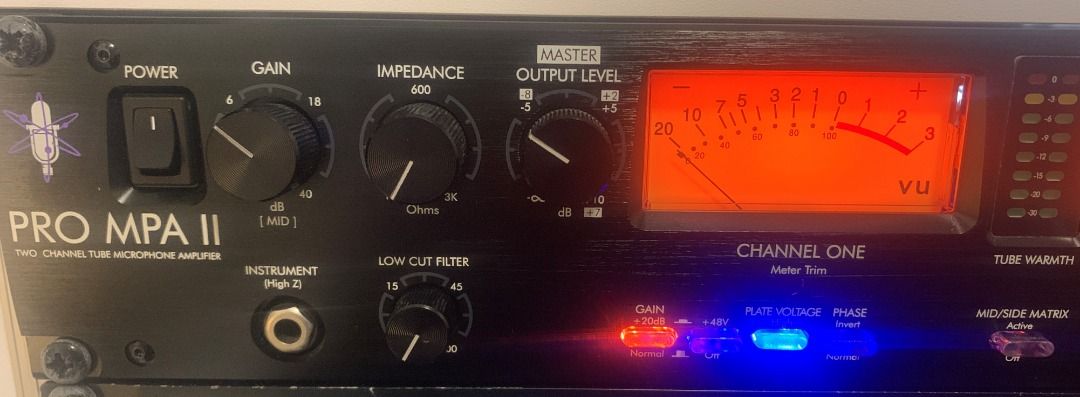 ART PRO MPA II - Two Channel Mic Preamp - Tubes, Audio, Other Audio