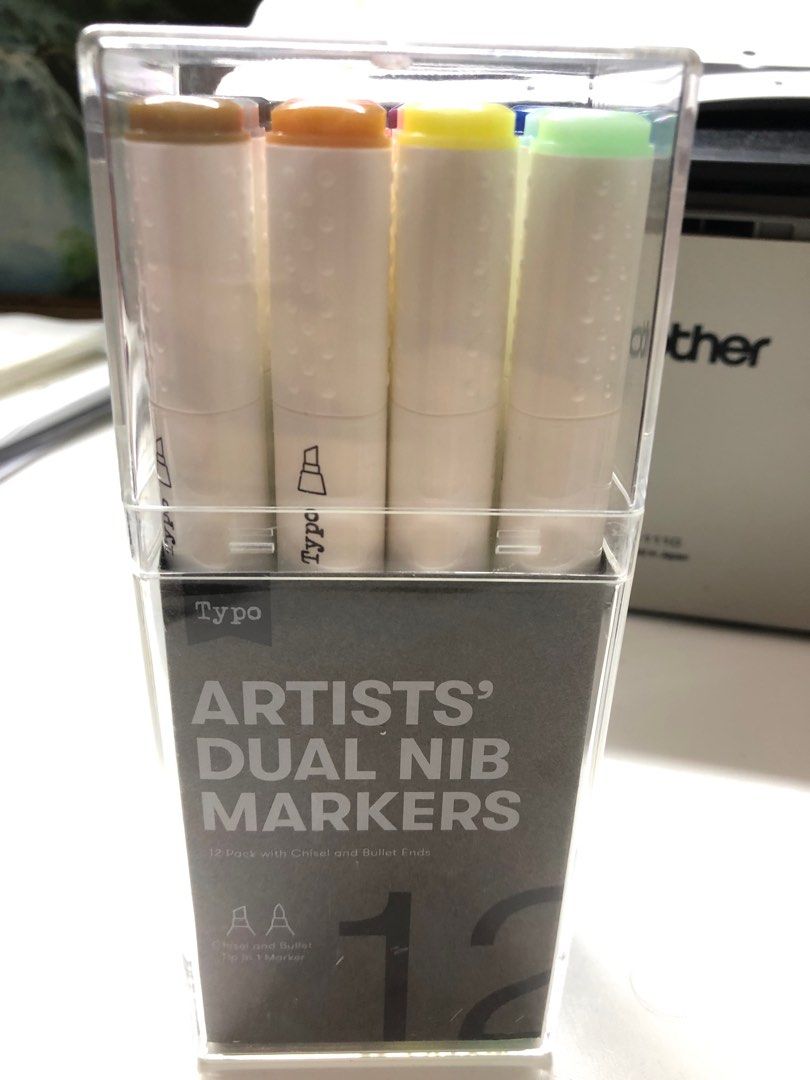 Artist Dual Nib markers, Hobbies & Toys, Stationery & Craft, Craft
