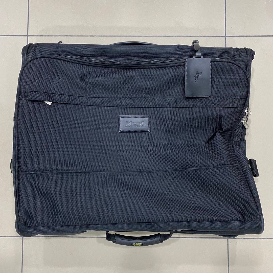 Ashworth Ballistic Nylon Garment Bag/Portable Closet with Multiple