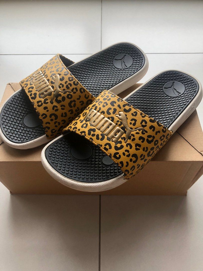 Authentic PUMA Slides Cheetah US7 Women s Fashion Footwear