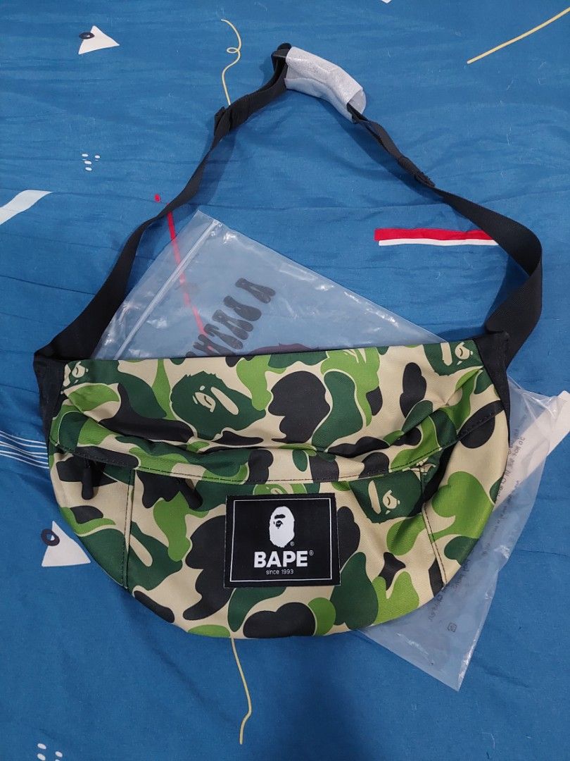 Original Bape Sling Bag, Men's Fashion, Bags, Sling Bags on Carousell