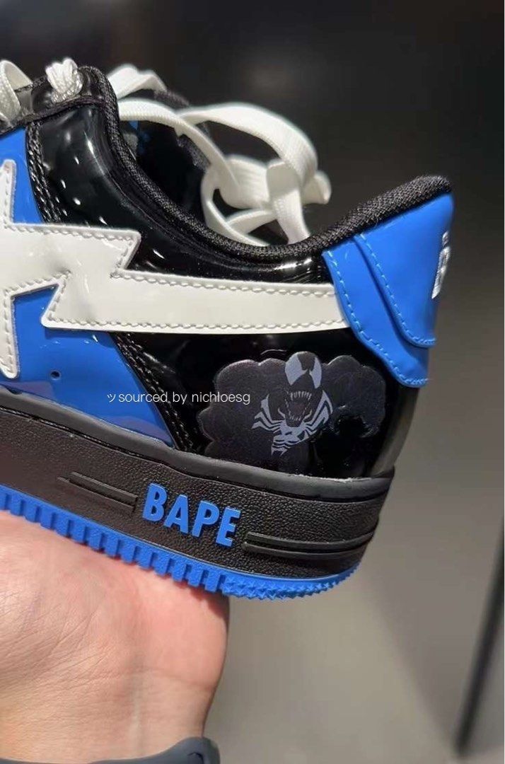 BAPE X MARVEL VENOM BAPE STA, Men's Fashion, Footwear, Sneakers on ...