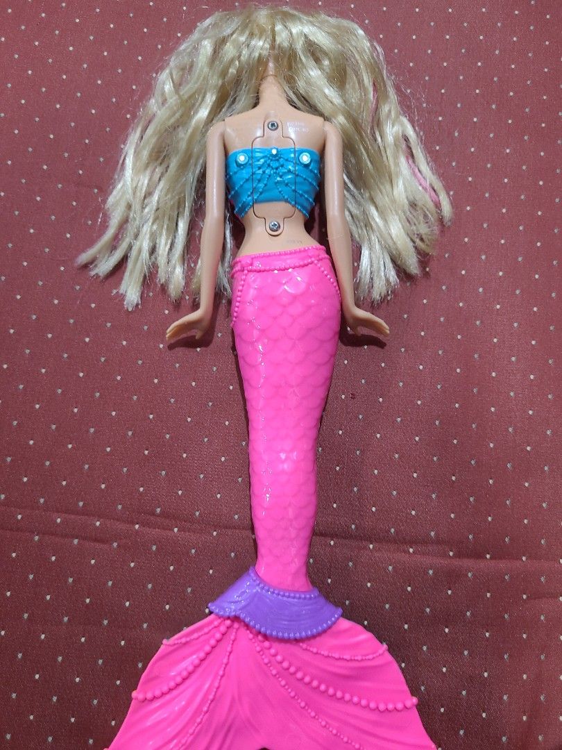 Barbie Light Up Mermaid Doll, Hobbies & Toys, Toys & Games on Carousell