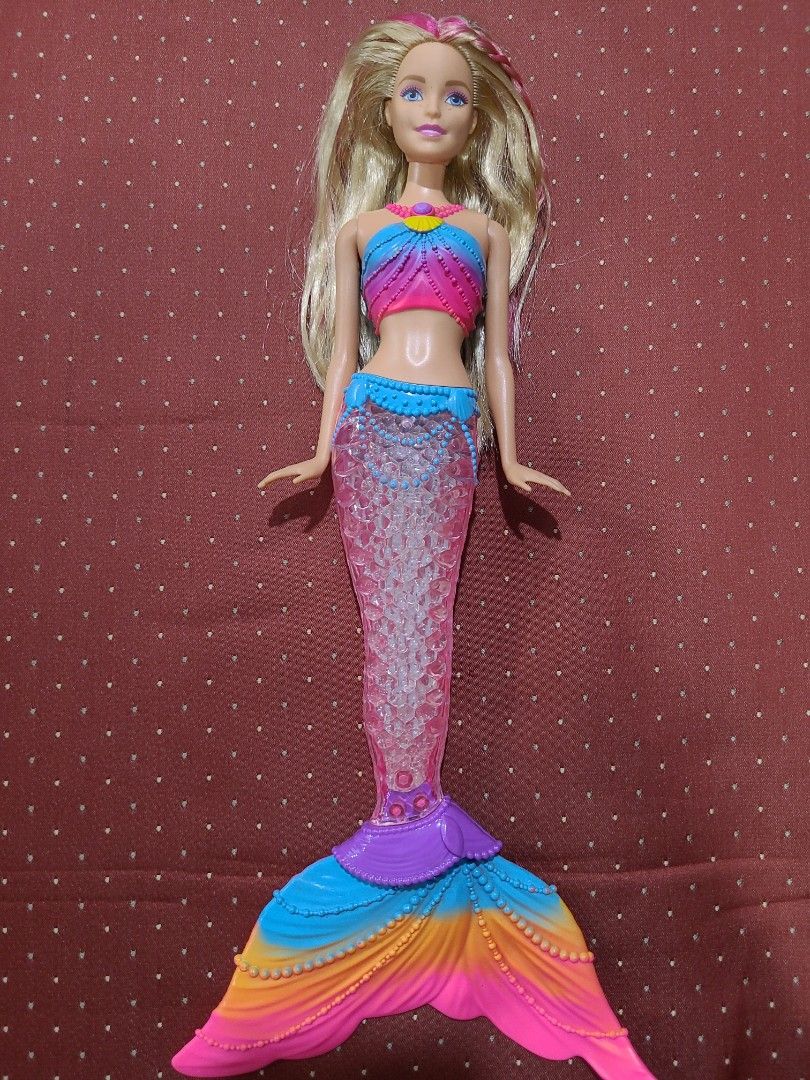 Barbie mermaid light up tail shop