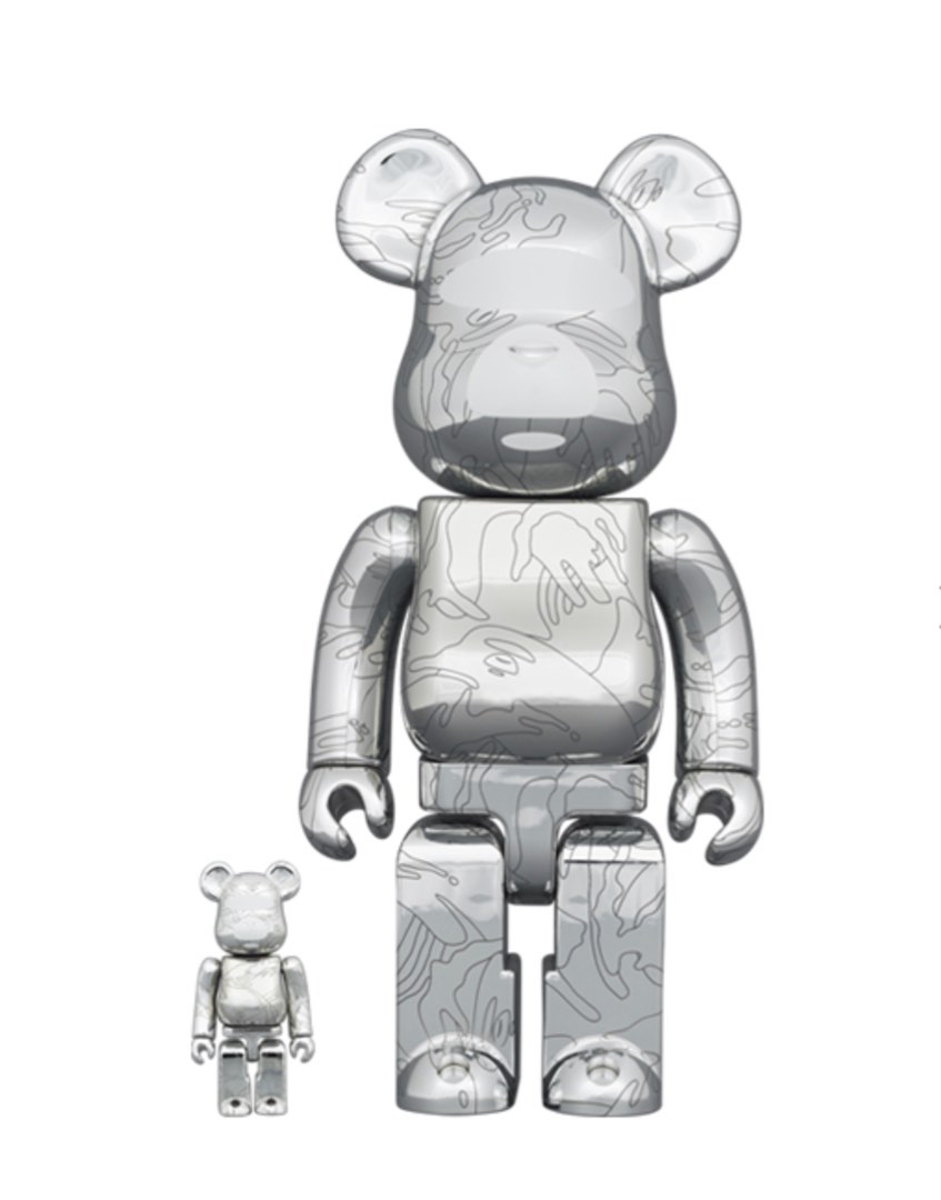 Bearbrick BE@RBRICK AAPE BY A BATHING APE(R) 10th 