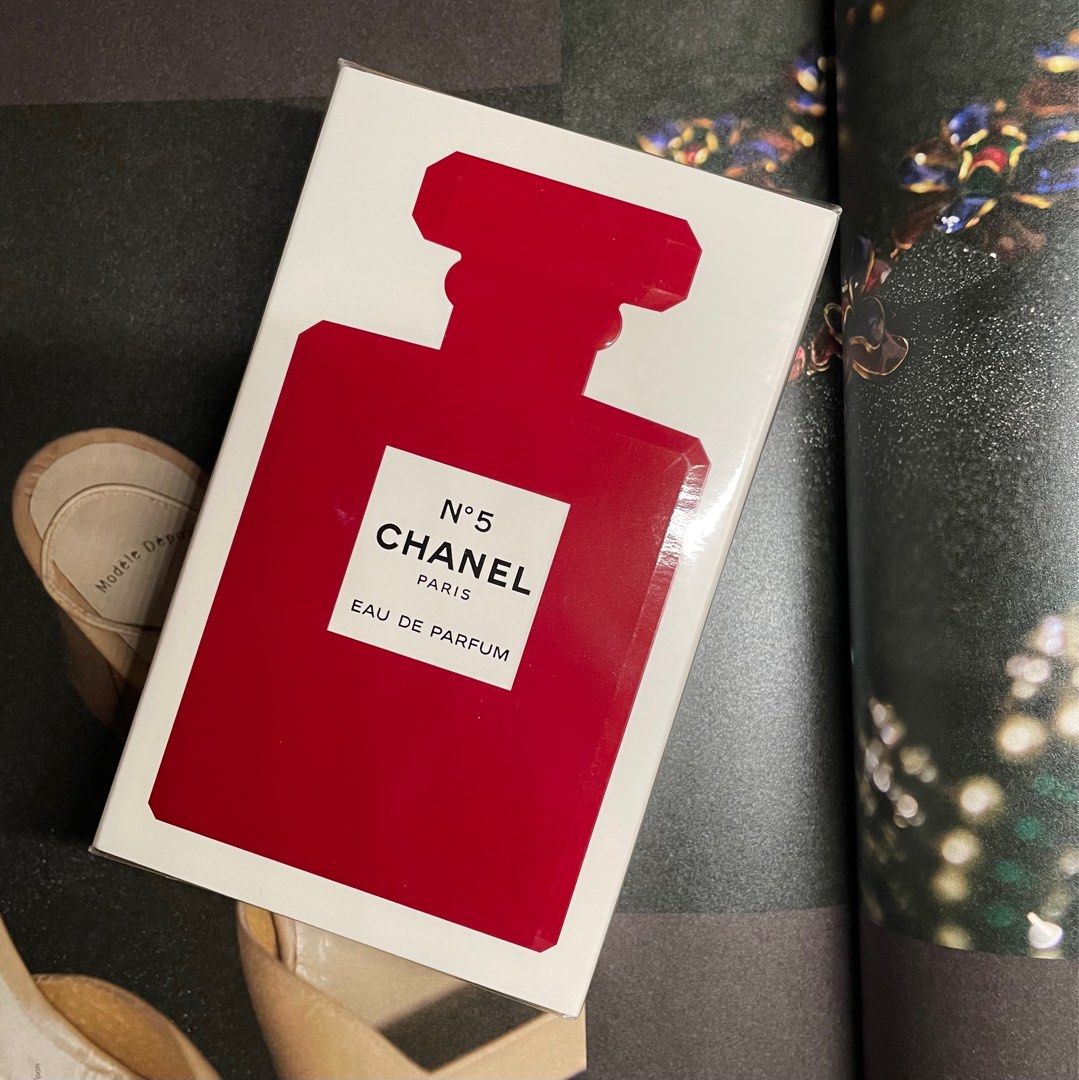 BNIB Chanel No.5 EDP 100ml Red Edition (Authentic), Beauty & Personal Care,  Fragrance & Deodorants on Carousell