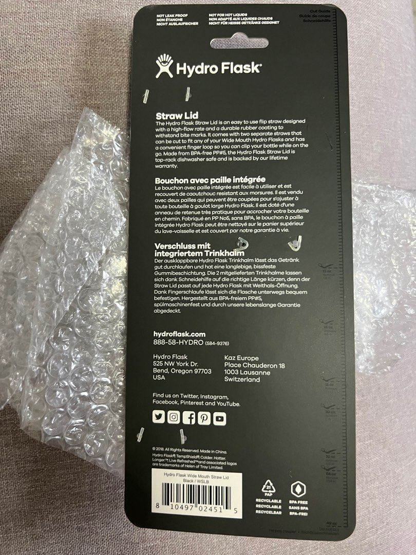 BNIB Hydroflask straw lid Sports Equipment Other Sports