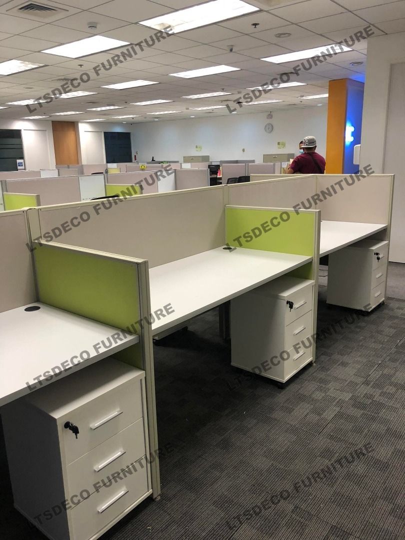 BPO WORKSTATION TABLE OFFICE PARTITION FURNITURE!, Furniture & Home ...