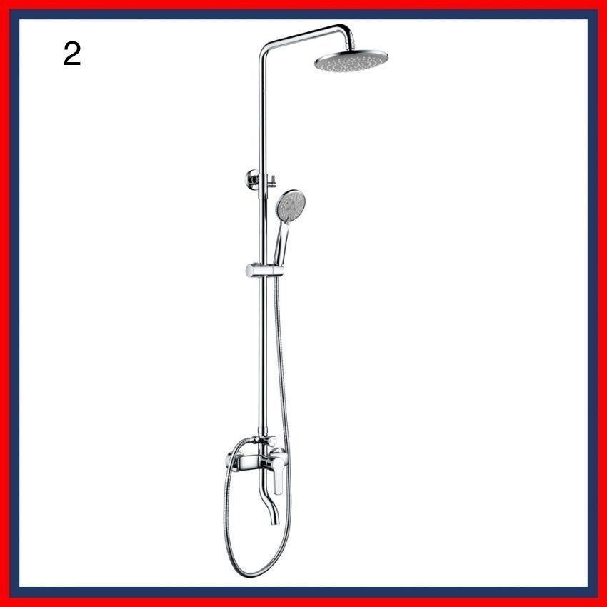 BRAND NEW Krisroz shower with rain shower (wall bracket included), TV