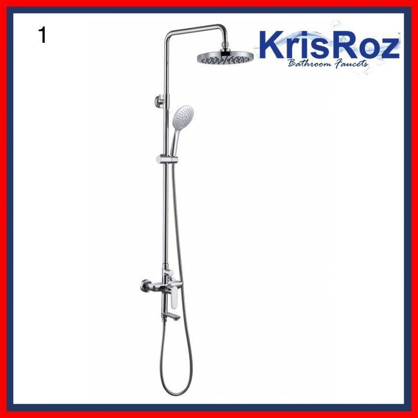 BRAND NEW Krisroz shower with rain shower (wall bracket included), TV