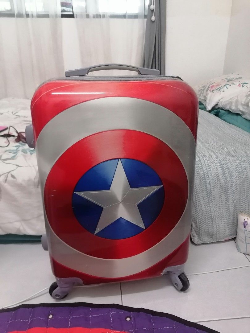 Captain america luggage hot sale