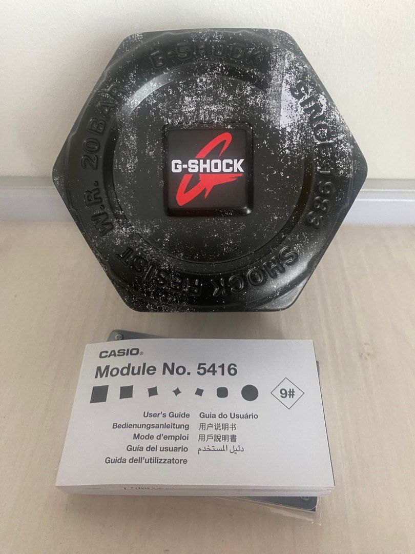 Casio G Shock 5416, Men's Fashion, Watches & Accessories, Watches on ...