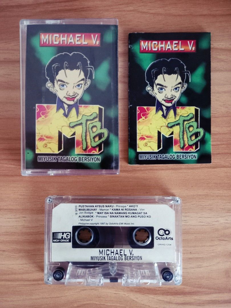 [Cassette Tape] Michael V. MTB (Miyusik Tagalog Bersiyon) Cassette