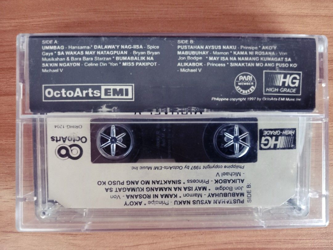 [Cassette Tape] Michael V. MTB (Miyusik Tagalog Bersiyon) Cassette