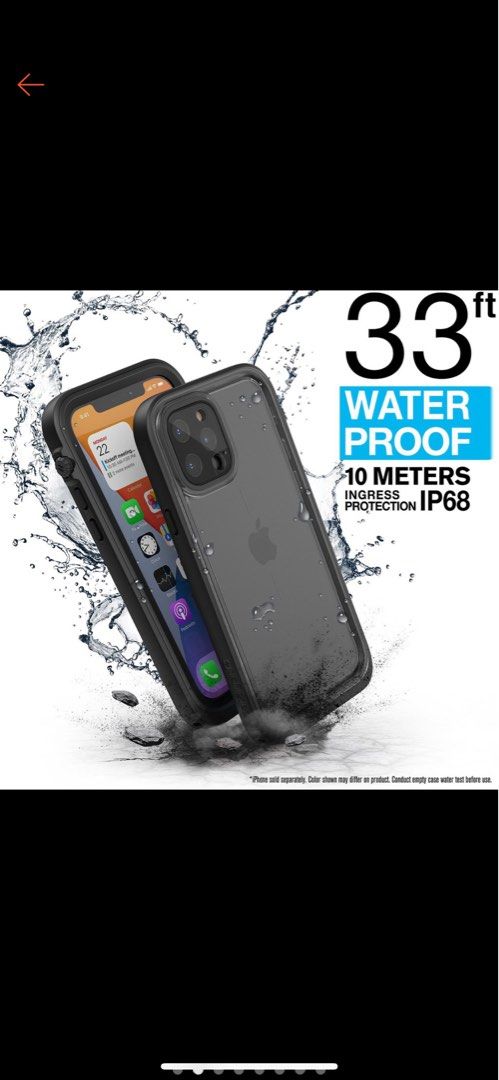 Catalyst total protection case (Category: Cases & Sleeves) located in Taguig. Submitted by shopaholicisreal (Listing ID 1205543581, Image 2). Description: For iphone 12pro Brandnew Rfs: Bought new phone.