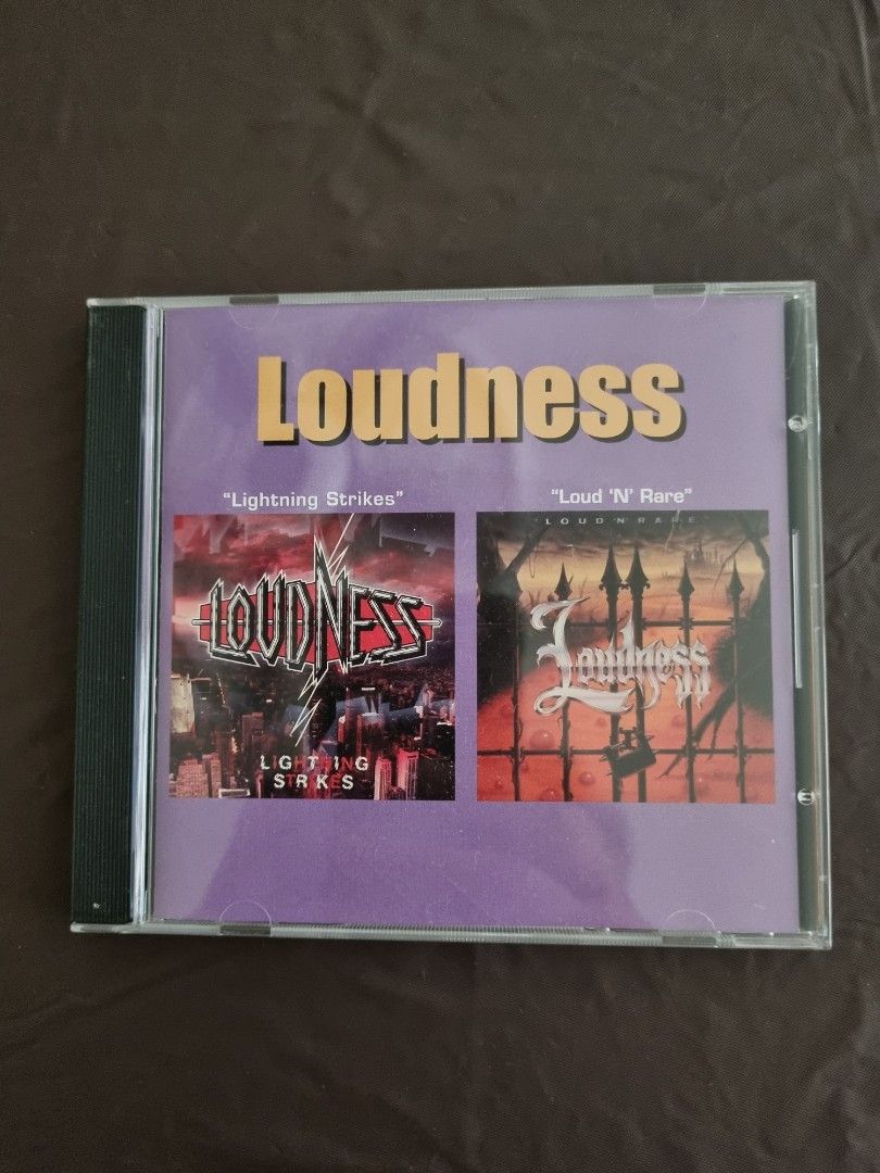 CD Loudness Lightning Strikes/ Loud N Rare, Hobbies & Toys, Music