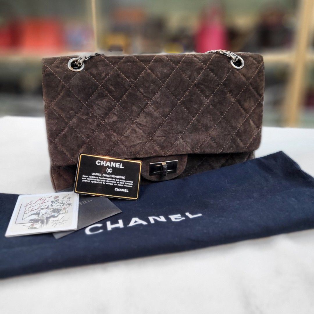 Chanel 2.55 Reissue 227 Double Flap, Luxury, Bags & Wallets on