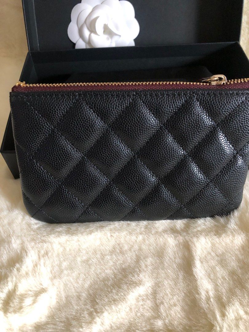 Chanel Mini O Case Zip Pouch Women s Fashion Bags Wallets