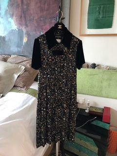 Chanel silk dress size 34