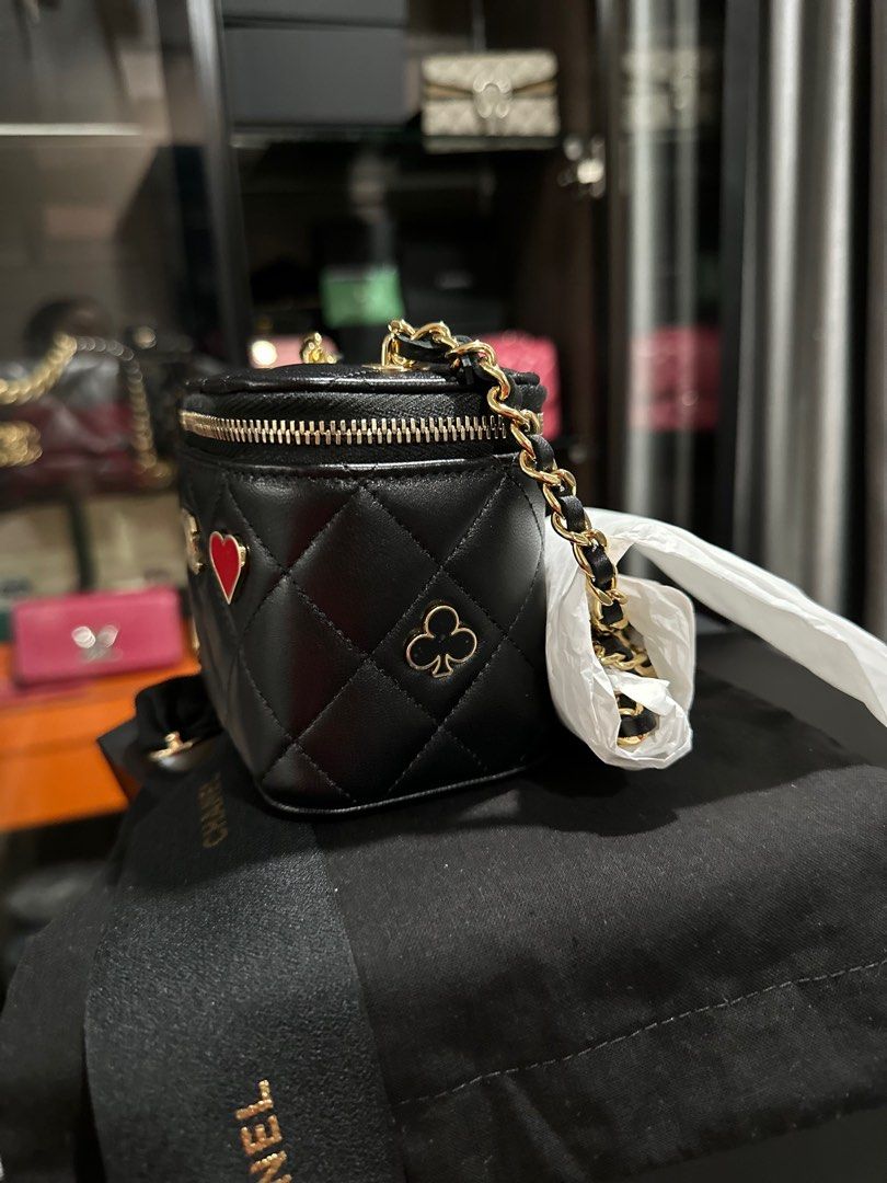 Chanel mini vanity discount with classic chain
