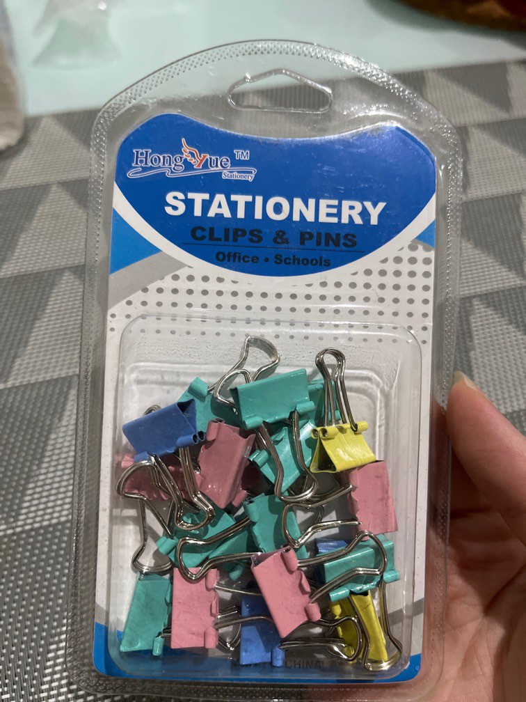 Clips Mr. DIY, Books & Stationery, Stationery on Carousell