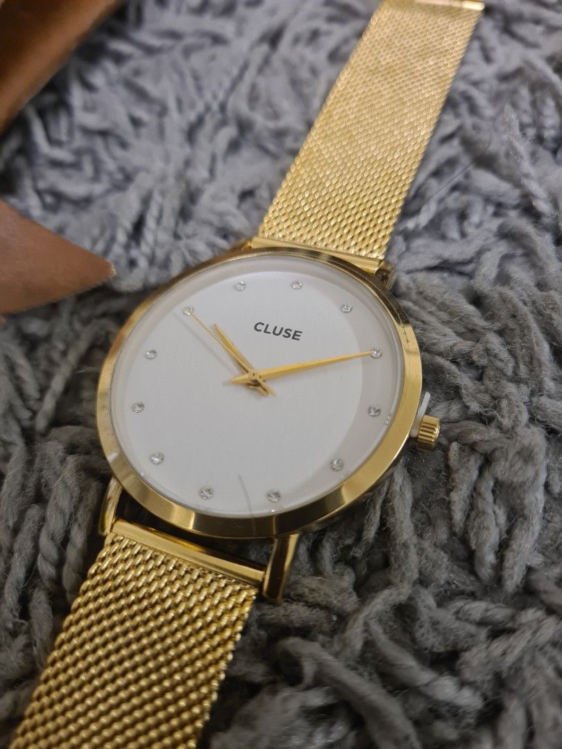 Cluse pavane shop rose gold stones