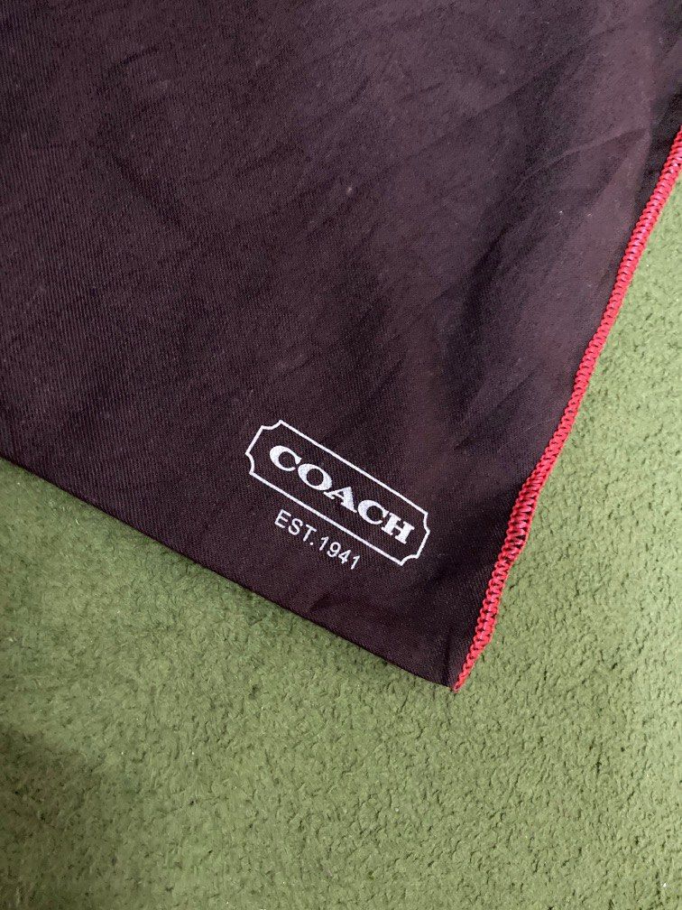 Coach dust bag, Luxury, Accessories on Carousell