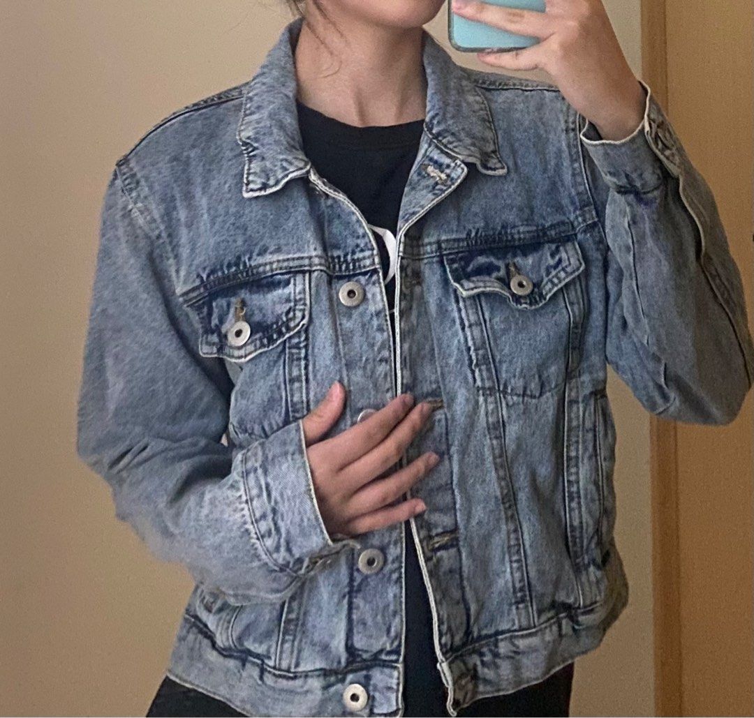 Denim jackets clearance cotton on