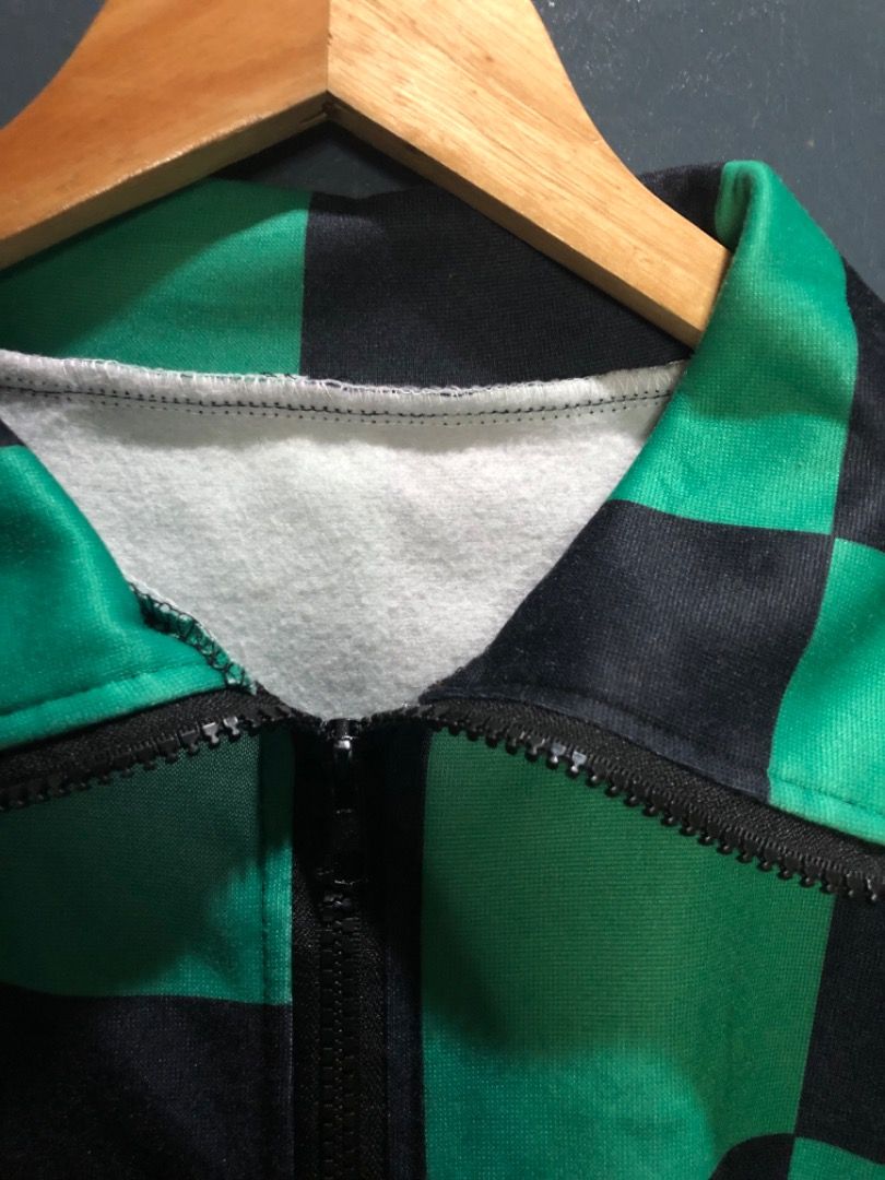 Demon Slayer Kamado Tanjiro Jacket, Men's Fashion, Coats, Jackets and