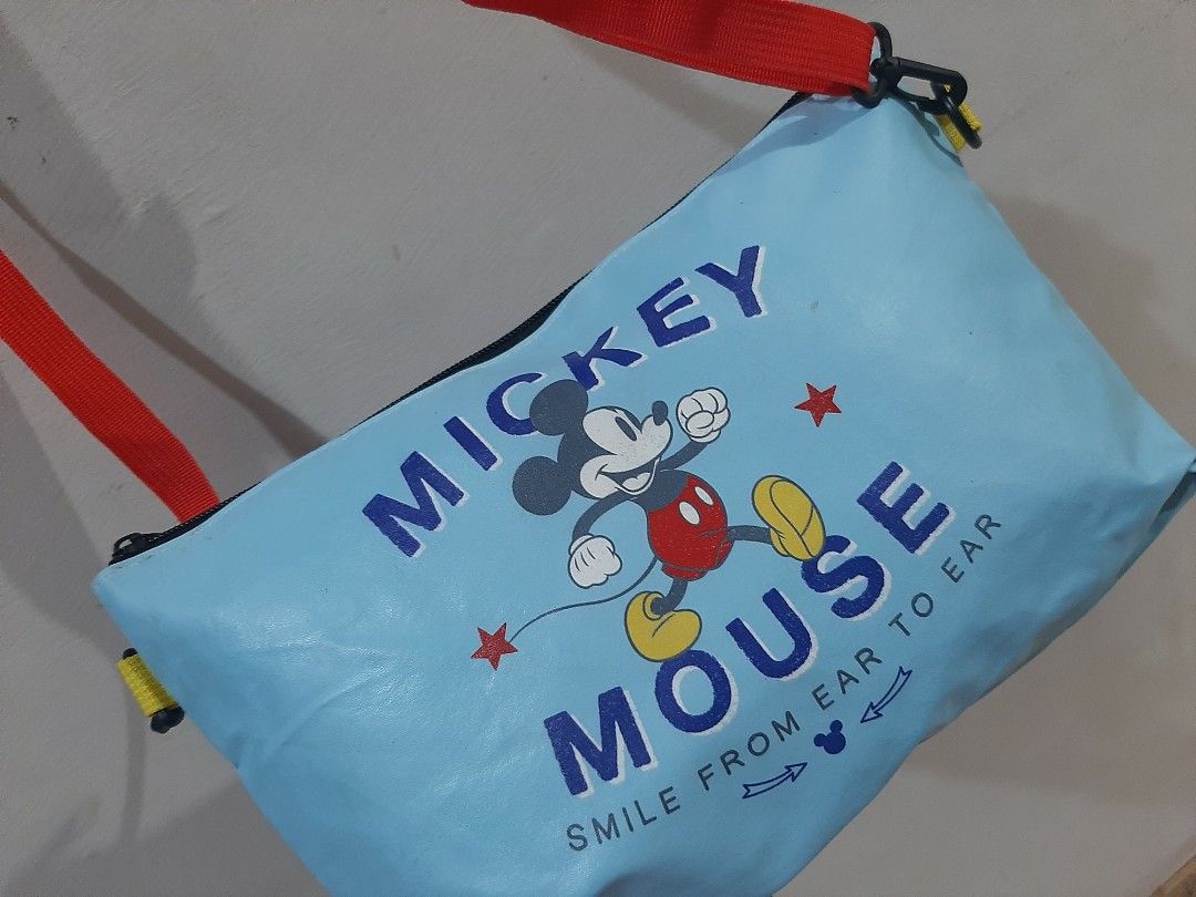Bolsas Primark Mickey Mouse Sling Bag Mujer Negros En Bolso