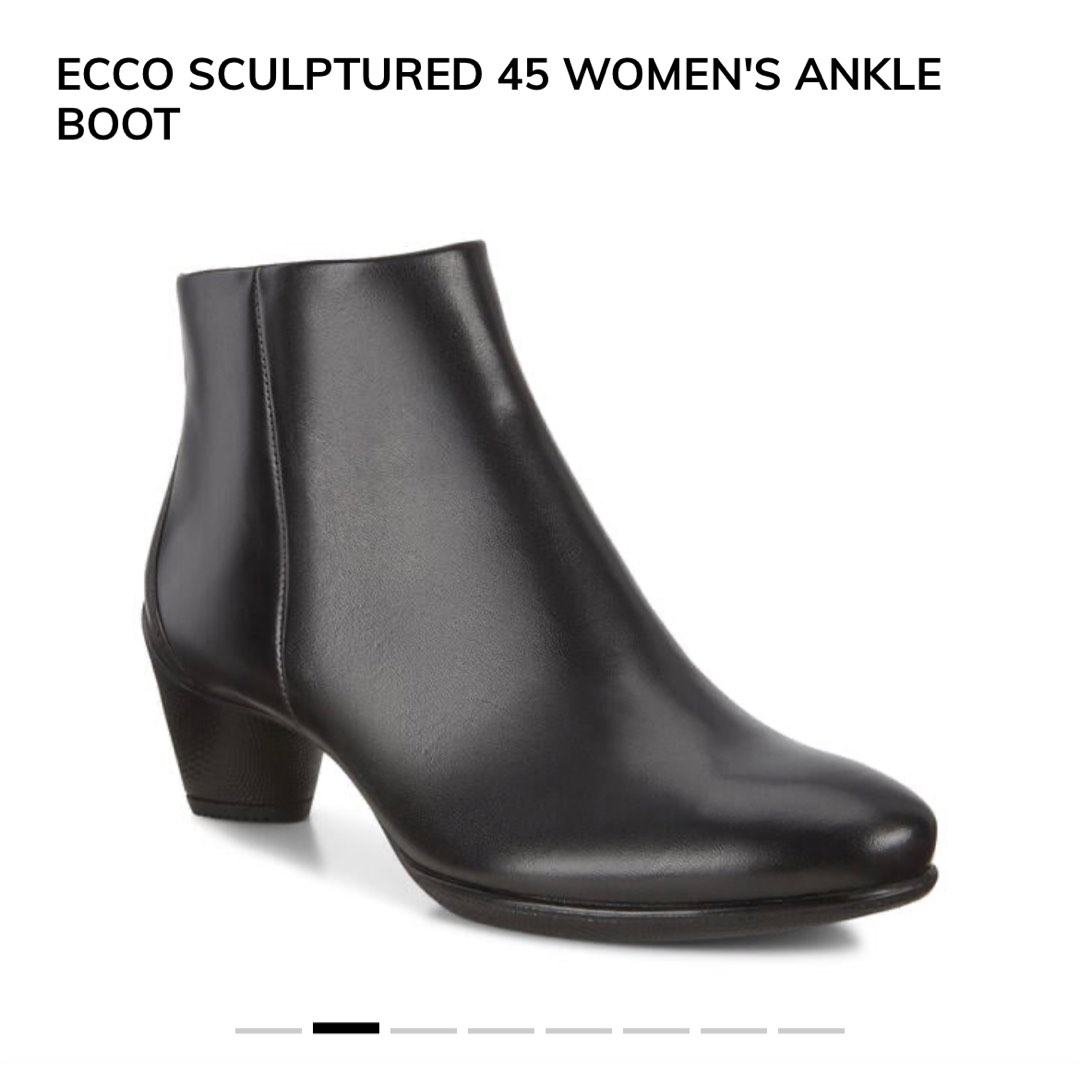 Ecco shape 45 block bootie hotsell