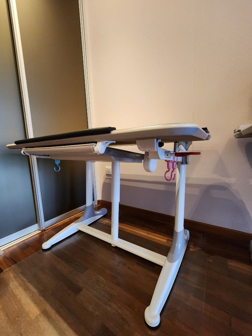 Ergonomic Study Table and Chair Set, Furniture & Home Living, Furniture