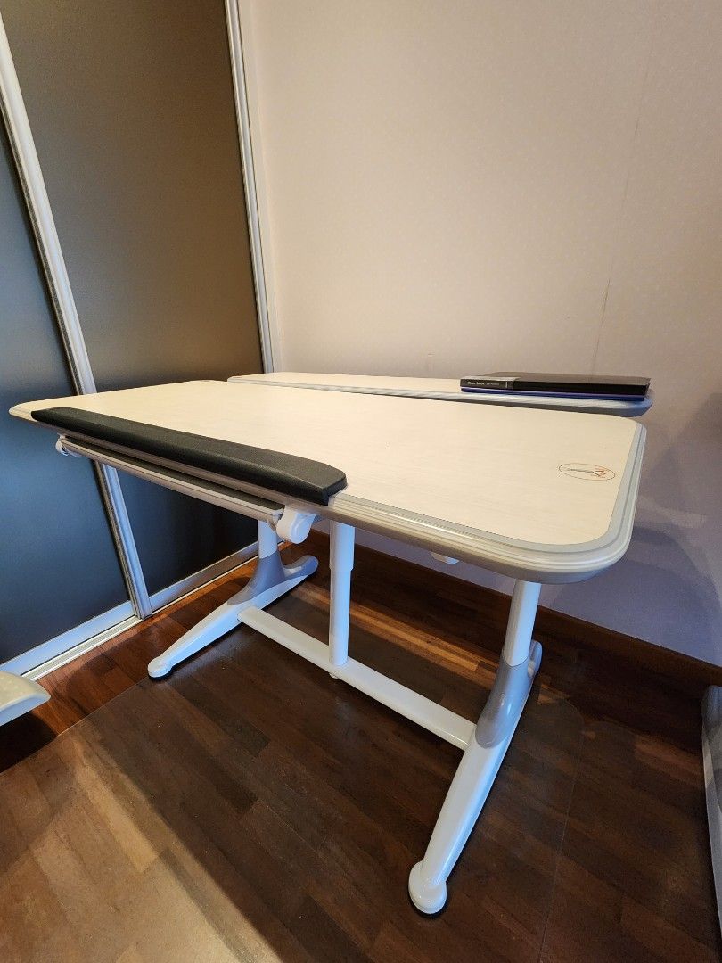 Ergonomic Study Table and Chair Set, Furniture & Home Living, Furniture