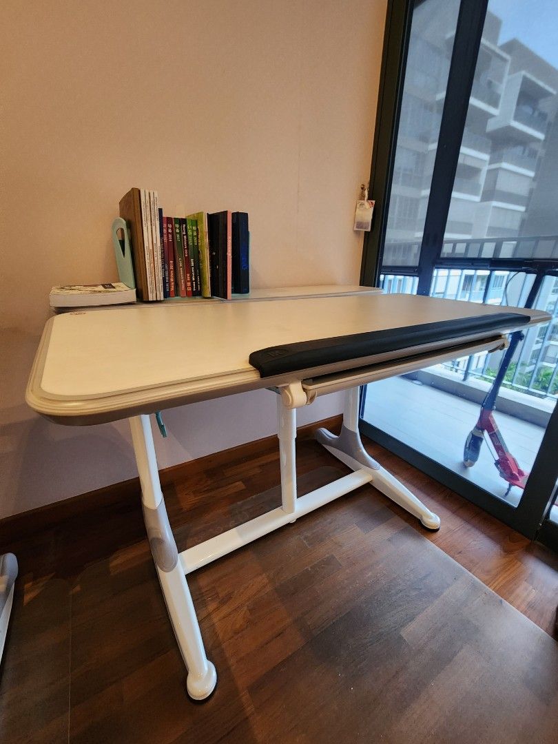 Ergonomic Study Table and Chair Set, Furniture & Home Living, Furniture