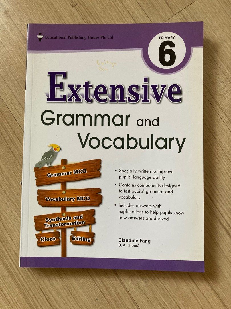 Grammar And Vocabulary