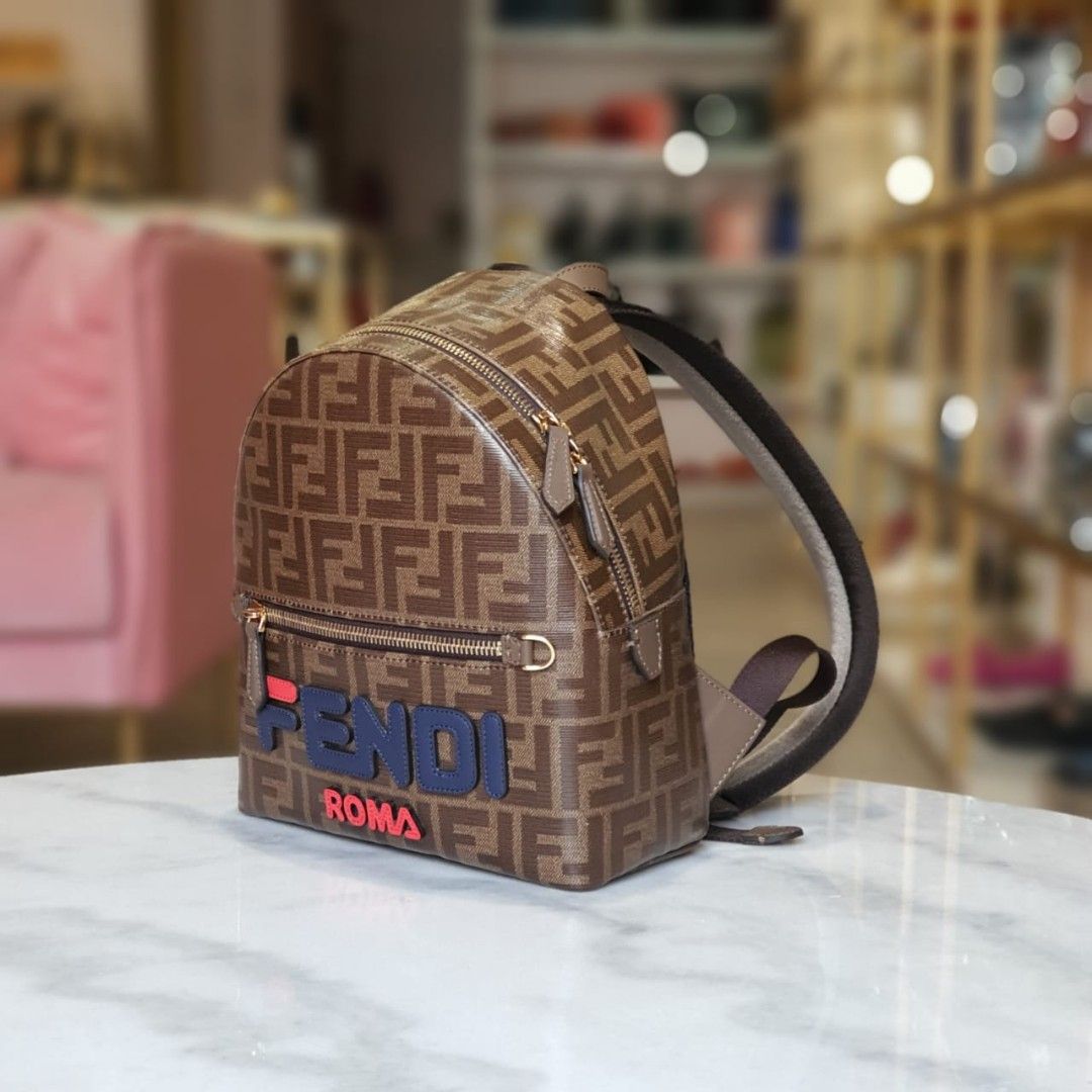 Fendi fila backpack hot sale