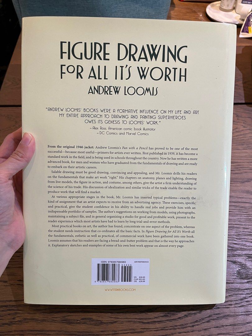 Figure Drawing For All Its Worth Review Figure Drawing For All It’s Worth by Andrew Loomis, Hobbies & Toys
