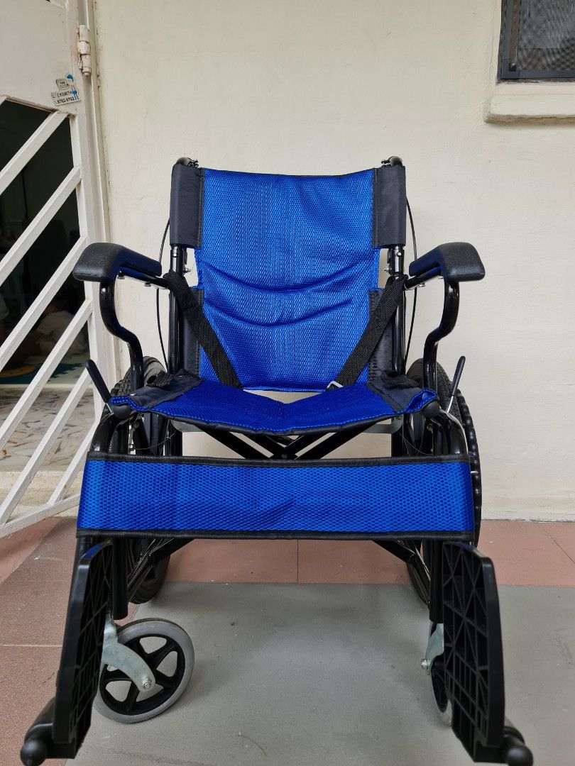 Foldable Wheelchair, Health & Nutrition, Assistive & Rehabilatory Aids