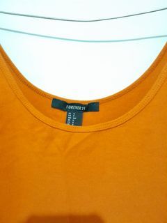 Forever21 oranye minidress