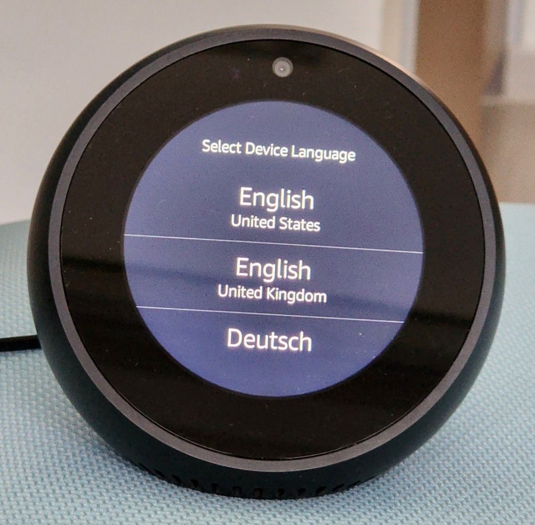 Free echo spot top