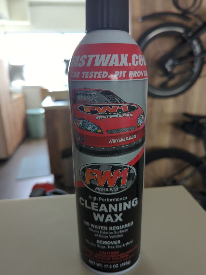 FW1 Wash & Wax High Performance Cleaning Wax No Water Required 17.5 Oz.