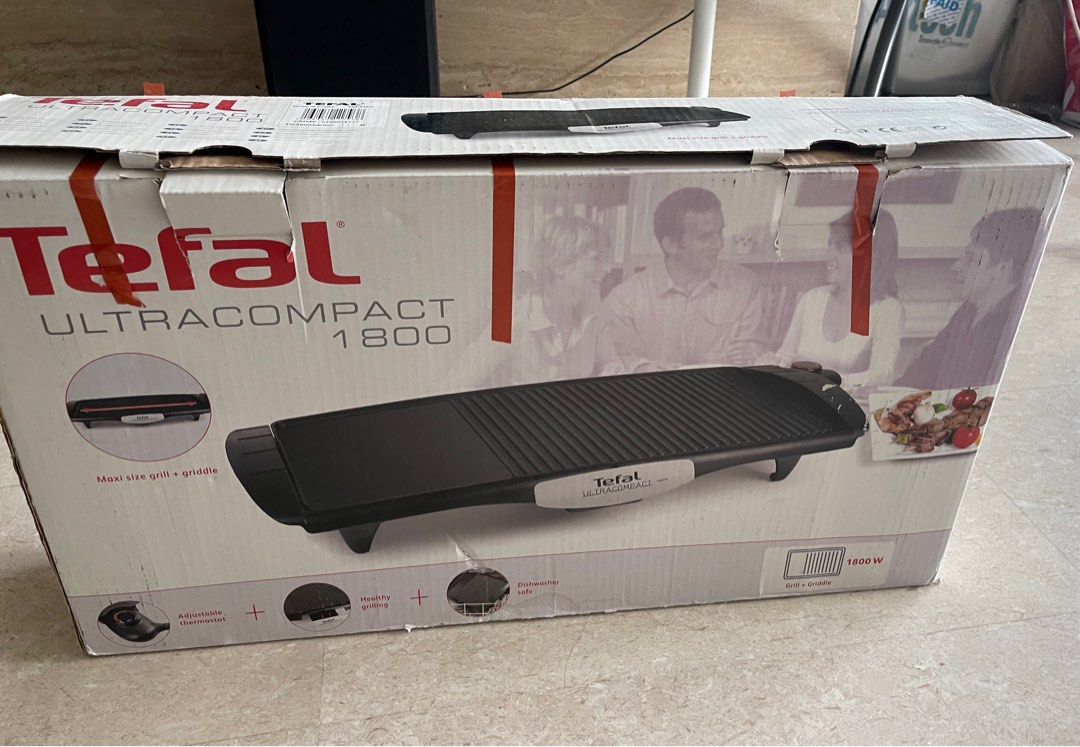 Electric Grill griddle Tefal, TV & Home Appliances, Kitchen Appliances