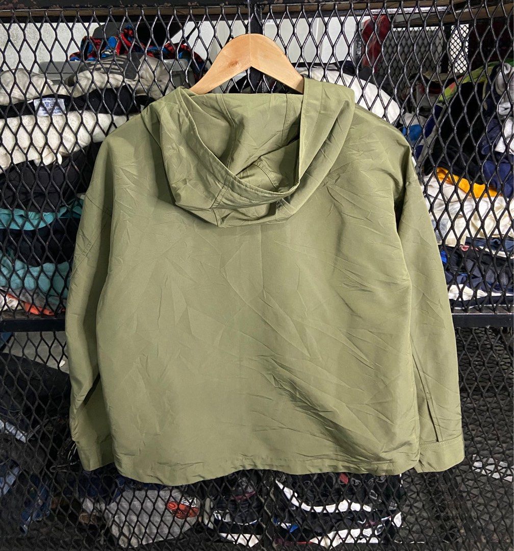 Gu Windbreaker Baggy Jacket, Women's Fashion, Coats, Jackets and