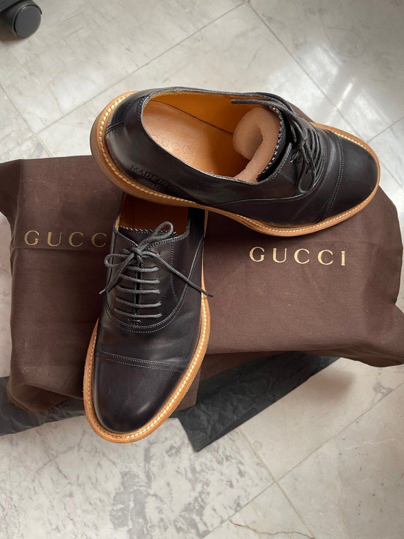 Gucci hot sale lace shoes